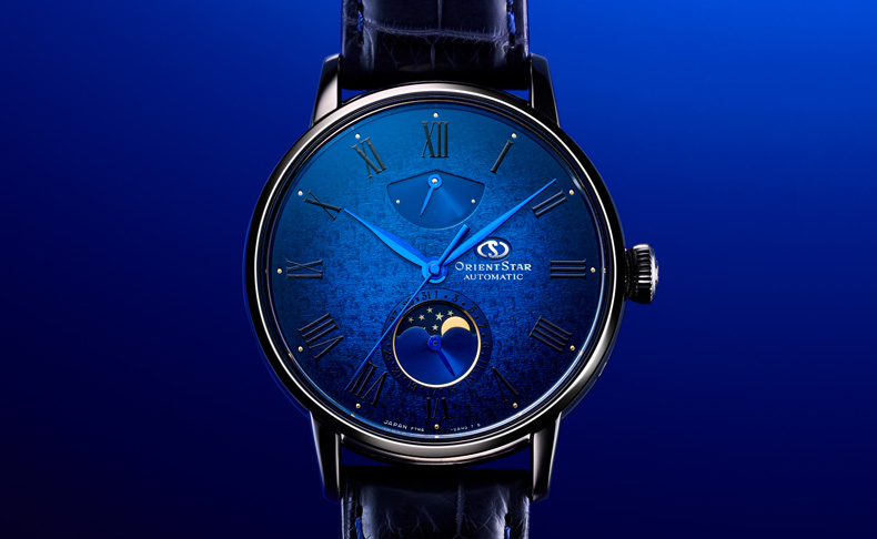 「メカニカルムーンフェイズ」が描き出す “M45(すばる)”の幻想的景色と、“輝ける星”への想い