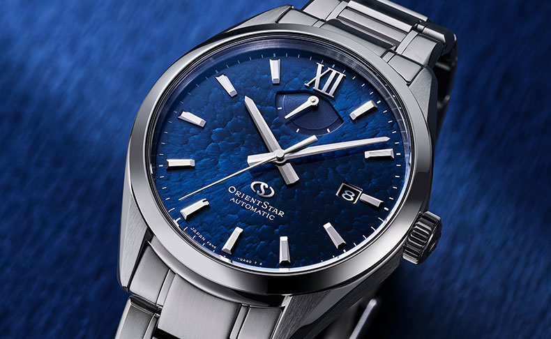 「M34 F8 デイト」のレギュラーモデルが描いた ペルセウス座流星群煌めく夜空のブルー