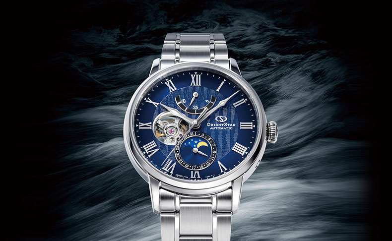 オリエントスター「メカニカルムーンフェイズ」 新モデル登場