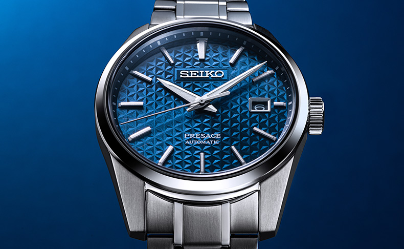 その造形美と紋様に魅せられる セイコー プレザージュ Sharp Edged Series