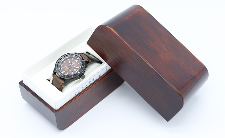 EPSON TRUME×木曽漆器｜木と漆の魅力を発信する伝統工芸品の特製化粧箱