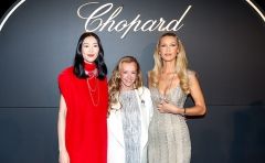 ショパール、ニューヨーク・ファッションウィークにて、アンバサダーのベラ・ハディッドとリウ・ウェンとともに「ハッピーダイヤモンド」コレクションのローンチを祝う