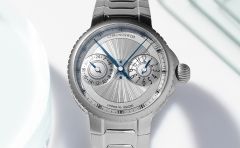 2026新作 クロノスイス「パルス GMT シルバー ギョーシェ」