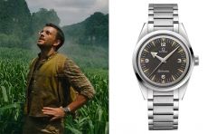 ジョナサン・ベイリー 、『ジュラシック・ワールド / 復活の大地』でオメガ「レイルマスター」着用