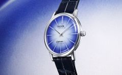 2026新作 伊万里鍋島焼の美しさの新境地に至る限定モデルが登場。クレドール「ゴールドフェザー 伊万里鍋島焼ダイヤル 限定モデル」