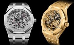 2026新作 2つのトーンオントーンデザインのオープンワークモデルがロイヤル オーク コレクションに登場。オーデマ ピゲ「ロイヤル オーク “ジャンボ” エクストラ シン オープンワーク」「ロイヤル オーク ダブル バランスホイール オープンワーク」