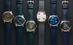 工芸プログラム：ONE OF NOT MANY CRAFTS PROGRAMME　時計製造分野では珍しい技巧を取り入れたミニアチュール芸術シリーズ。ヴァシュロン・コンスタンタン「メティエ・ダール - 動物王国へ敬意を表して -」