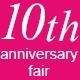 10th Anniversary fair