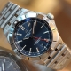 深いブルーダイヤルの クロノマット オートマチック GMT 40 A32398101C1A1 【在庫あり】