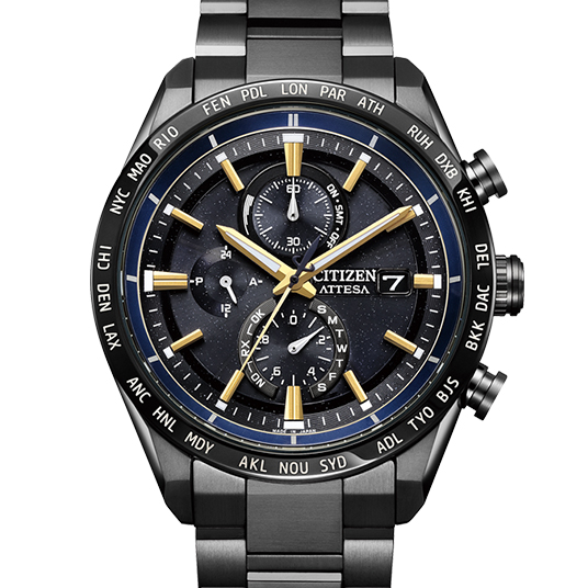 シチズン アテッサ ACT Line JAXA LABEL HTV-X 限定モデル エコ・ドライブ電波時計