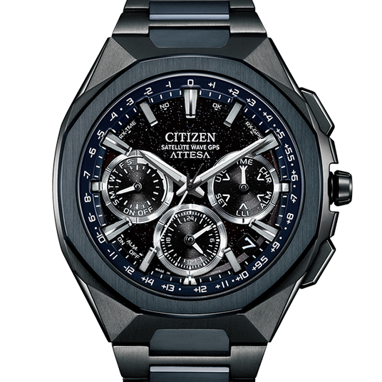 シチズン アテッサ ACT Line 「Blue Universe Collection」 エコ・ドライブGPS衛星電波時計