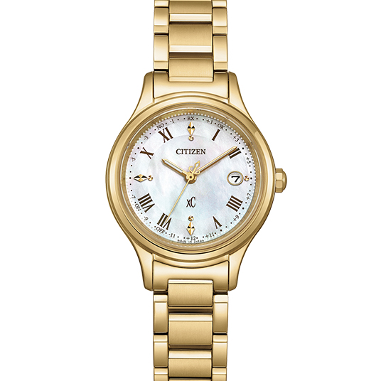 シチズン クロスシー hikari コレクション エコ・ドライブ電波時計 ティタニア ハッピーフライト