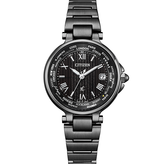 シチズン クロスシー basic コレクション エコ・ドライブ電波時計 ハッピーフライト 限定モデル