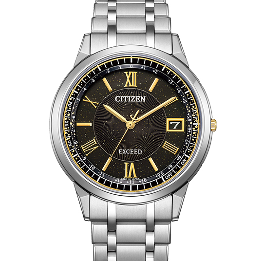 シチズン エクシード エコ・ドライブ電波時計 ダイレクトフライト