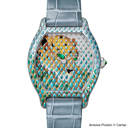 「トーチュ」パンテール メティエダール（“Tortue” Panthère Métiers d'Art）