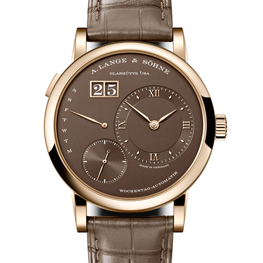 ランゲ1・デイマティック ハニーゴールド（Lange 1 Daymatic Honey Gold）