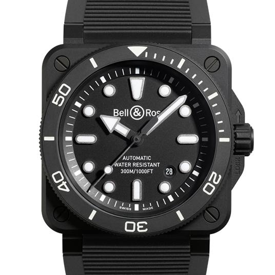 BR 03 ダイバー ブラック マット（BR 03 DIVER BLACK MATTE）