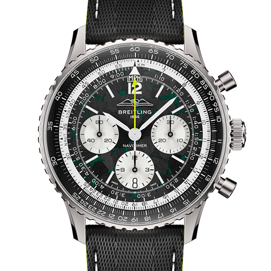 ナビタイマー B01 クロノグラフ 43 Aston Martin Aramco Formula One™ Team（Navitimer B01 Chronograph 43 Aston Martin Aramco Formula One™ Team）