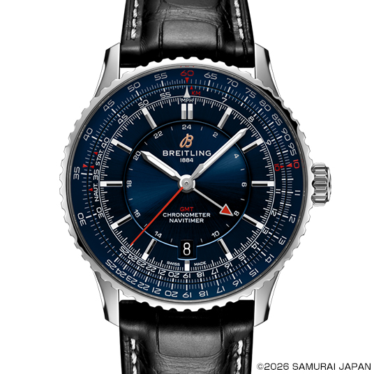 ナビタイマー オートマチック GMT 41 侍ジャパン リミテッド（Navitimer Automatic GMT 41 Samurai Japan Limited）