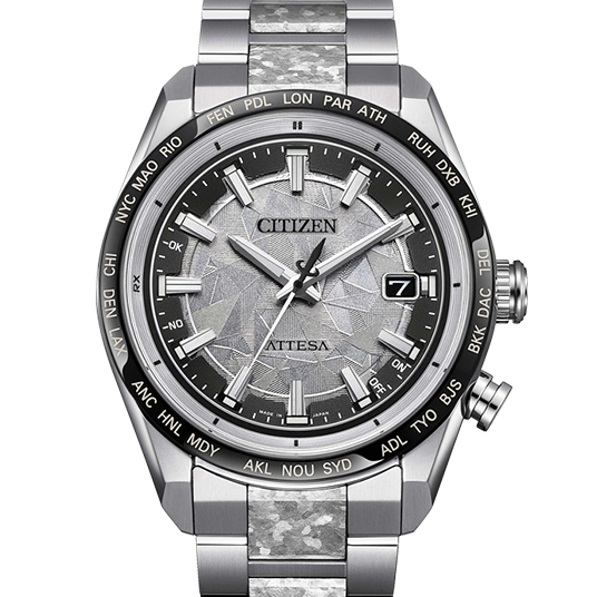 シチズン アテッサ ACT Line エコ・ドライブ電波時計 Platinum Shine Collection（CB0284-66A）