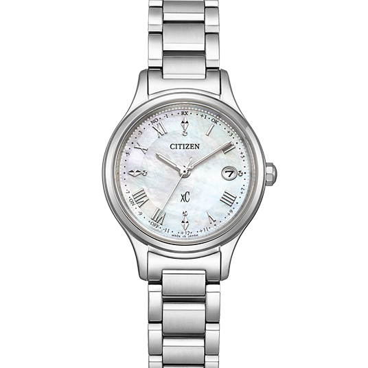 シチズン クロスシー hikari コレクション エコ・ドライブ電波時計 ティタニア ハッピーフライト（ES9490-52D）