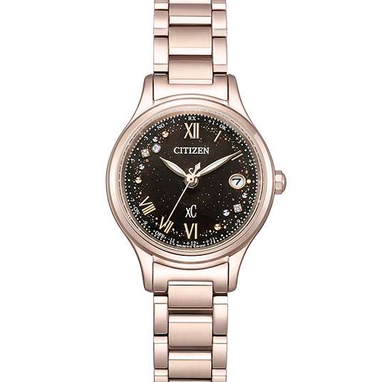 シチズン クロスシー hikari collection エコ・ドライブ電波時計 ティタニア ハッピーフライト（ES9497-53E）