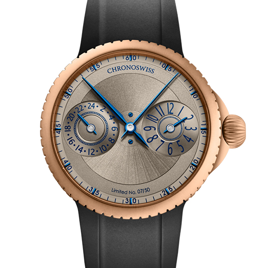 パルス GMT フロステッド ギョーシェ ゴールド（PULSE GMT Frosted Guilloche Gold）