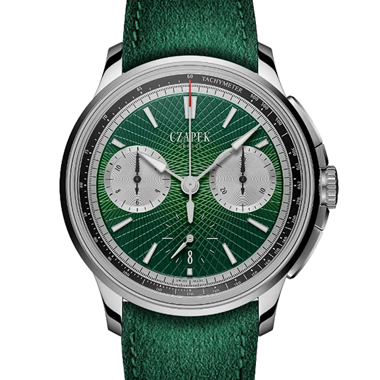 フォーブル・ド・クラコヴィ “クロスロード” ヴィクトリー・グリーン クロノグラフ（Faubourg de Cracovie "Crossroads" Victory Green Chronograph）