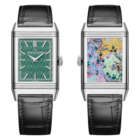 レベルソ・トリビュート・エナメル ‘シャー・ナーメ’ - サームがアルブルズ山にやってくる（Reverso Tribute Enamel Shahnameh - Saam Comes To Alburz）