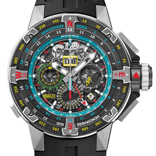 RM 60-01 オートマティック フライバッククロノグラフ セントバーツ（RM 60-01 AUTOMATIC FLYBACK CHRONOGRAPH LES VOILES DE ST BARTH）
