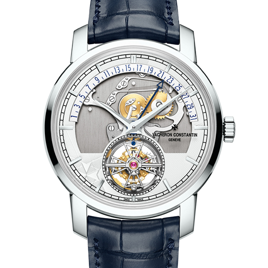 トラディショナル・トゥールビヨン・レトログラード・デイト・オープンフェイス（Traditionnelle Tourbillon Retrograde Date Openface）