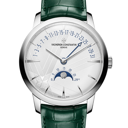 パトリモニー・ムーンフェイズ・レトログラード・デイト（Patrimony Moon Phase Retrograde Date）