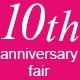 10th Anniversary fair