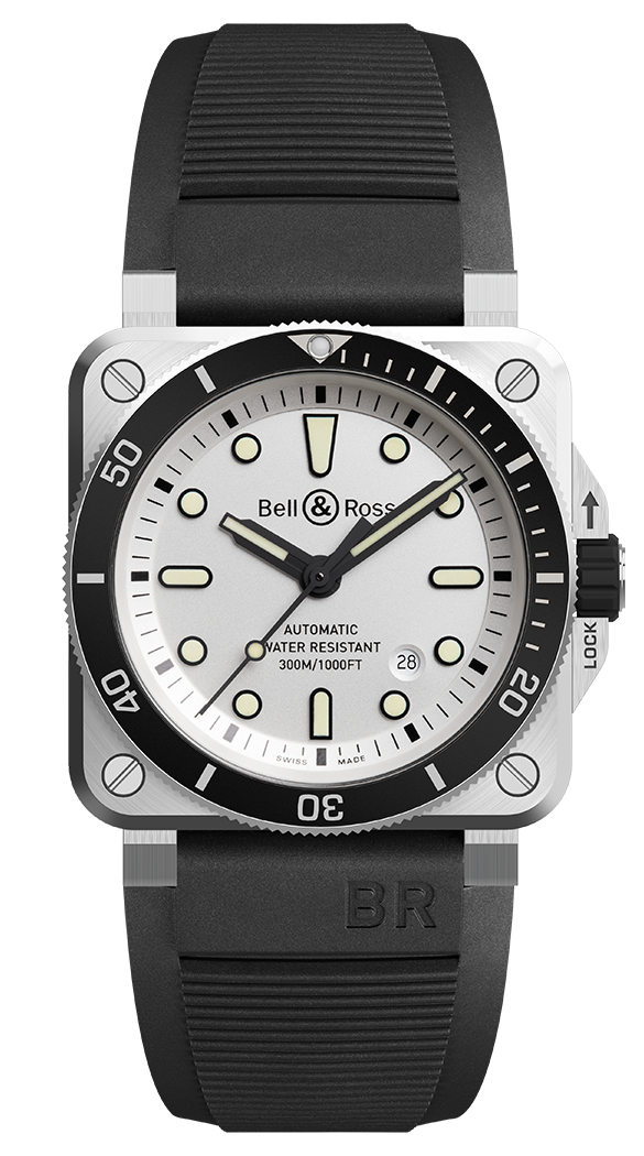 BELL＆ROSS BR03-92　DIVER WHITE新入荷