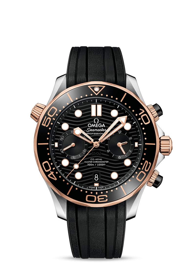 DIVER 300M OMEGA CO-AXIAL マスタークロノメータ― クロノグラフ44MM