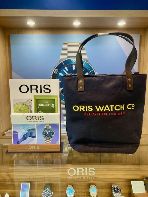 ORIS 120周年 キャンペーン開催！2024年11月1日(金)～12月31日(火) 期間中、ORIS時計をお買い上げいただいたお客様に【ORIS120周年トートバッグ】をプレゼント！