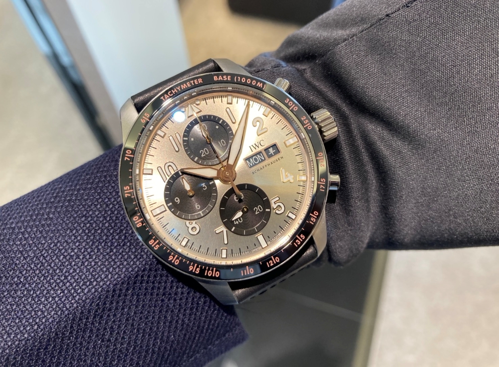  【IWC】毎年恒例の新作発表！ひつじ年モデルが早速入荷しました_パイロットウォッチ パフォーマンスクロノグラフ 41 “イヤー オブ ザ ゴート”_IW388310