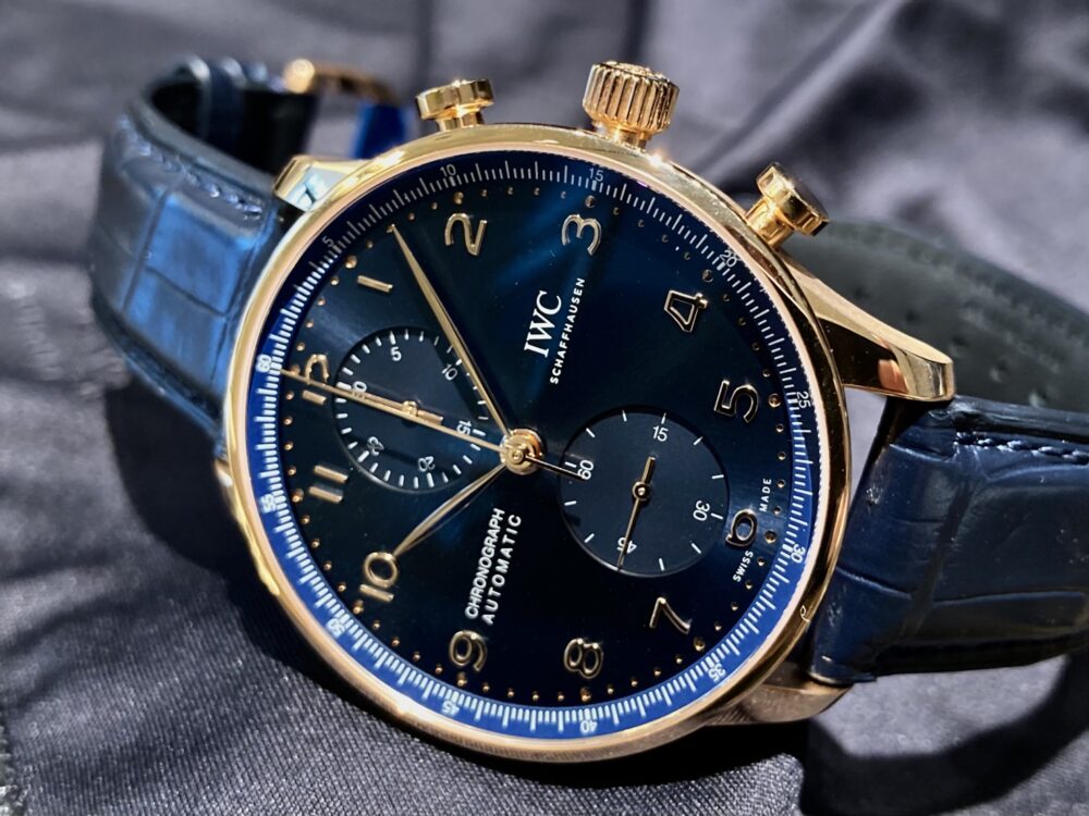  【IWC】ブティックだけで出会える、特別なポルトギーゼ・クロノグラフ_IW371614