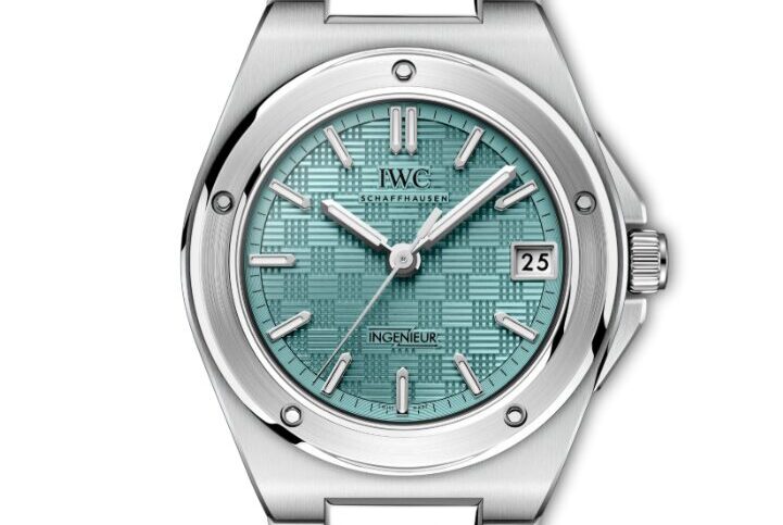 【IWC】緊急速報！大人気インヂュニアから新色”プール・ブルー”が登場！_インヂュニア オートマティック 35_IW324902