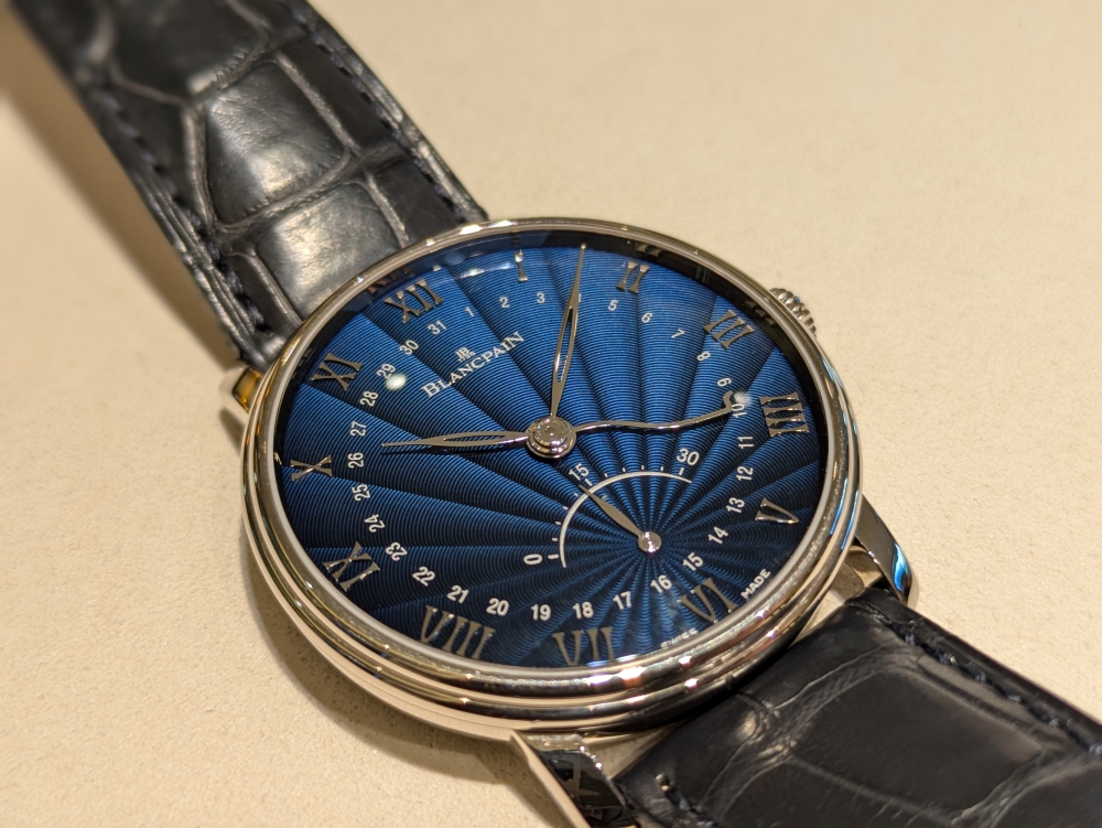  【ブランパン】見逃さないで！超希少モデルが堂々入荷しました！_ヴィルレ ウルトラスリム レトログラード_6653Q 1529 55B