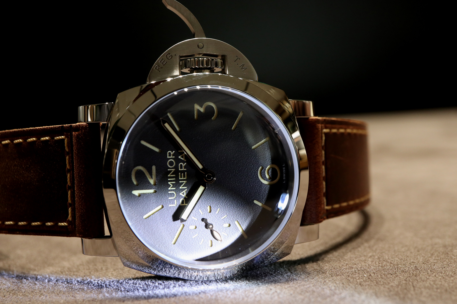 【パネライ】実機レビュー PAM01731ルミノール　クラシックなフォルム・タバコブラウン・レザーストラップすべての魅力を深堀ります！