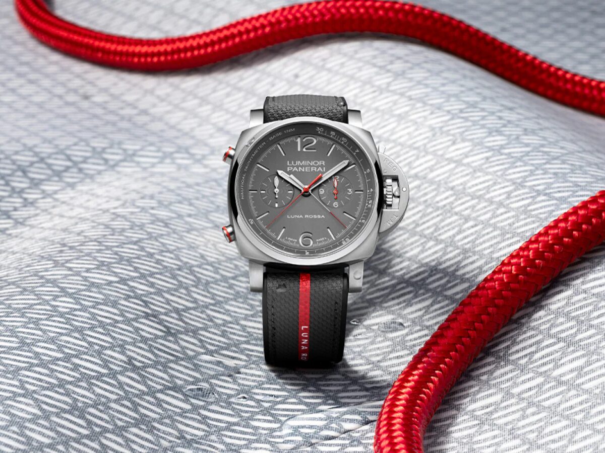  パネライとルナ・ロッサ PAM01654 ルミノール クロノフライバック ルナ・ロッサ チタニオ – 44mm【Limited Edition】　～海への情熱の結晶 限定エディション～