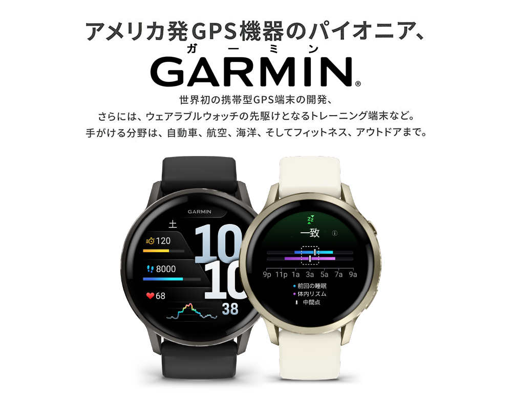 GARMINページを更新しました