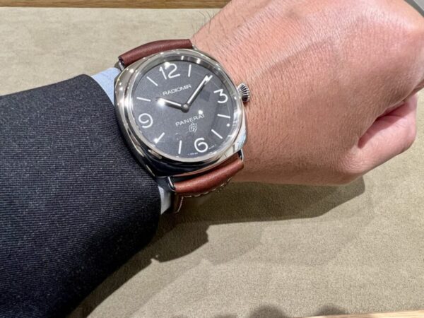 【 パネライ 】リーズナブル＆個性的な一本ならコレ！PAM00753 ラジオミール ベースロゴ – 45mm【生産終了モデル】