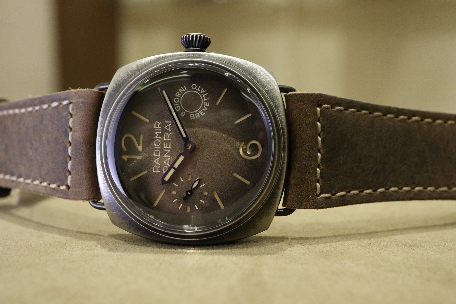  【パネライ】実に半年ぶりの入荷！ラジオミール オットジョル二 PAM01347 ブティック限定