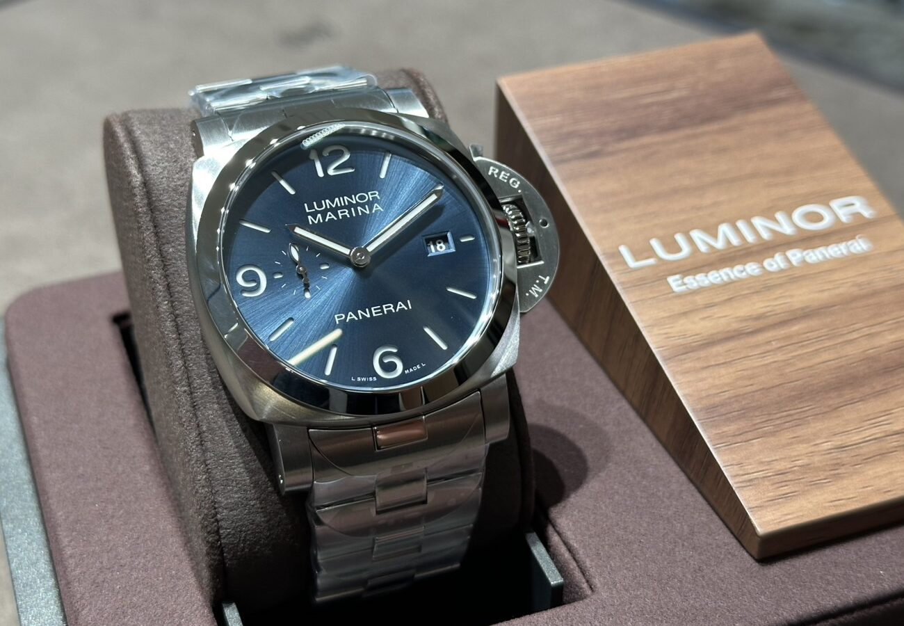 【速報・新入荷】待望の新作！ PAM03323 ルミノールマリーナ – 44㎜　店頭展示中！ 【パネライ2025年新作】
