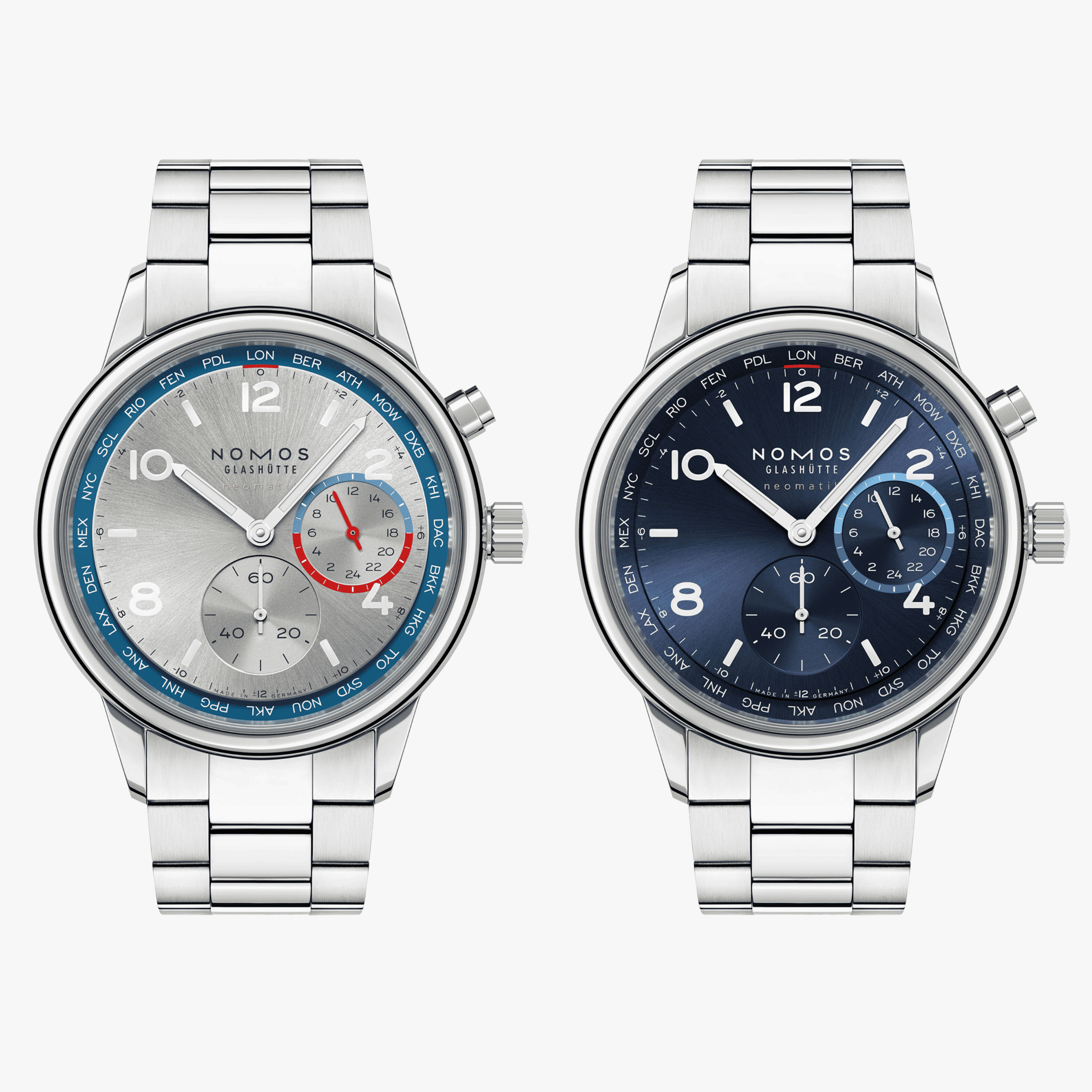 NOMOS GLASHÜTTE クラブスポーツ ワールドタイム　予約受付中！