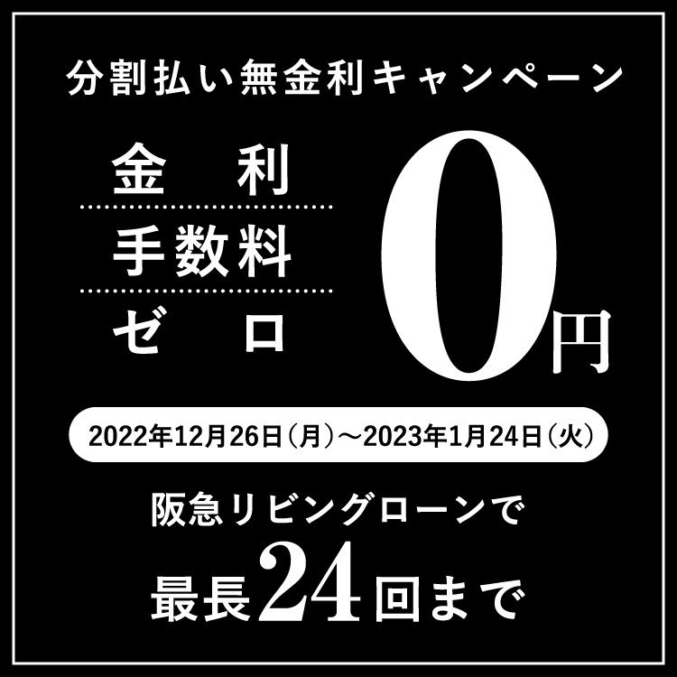 分割払い 無金利キャンペーン