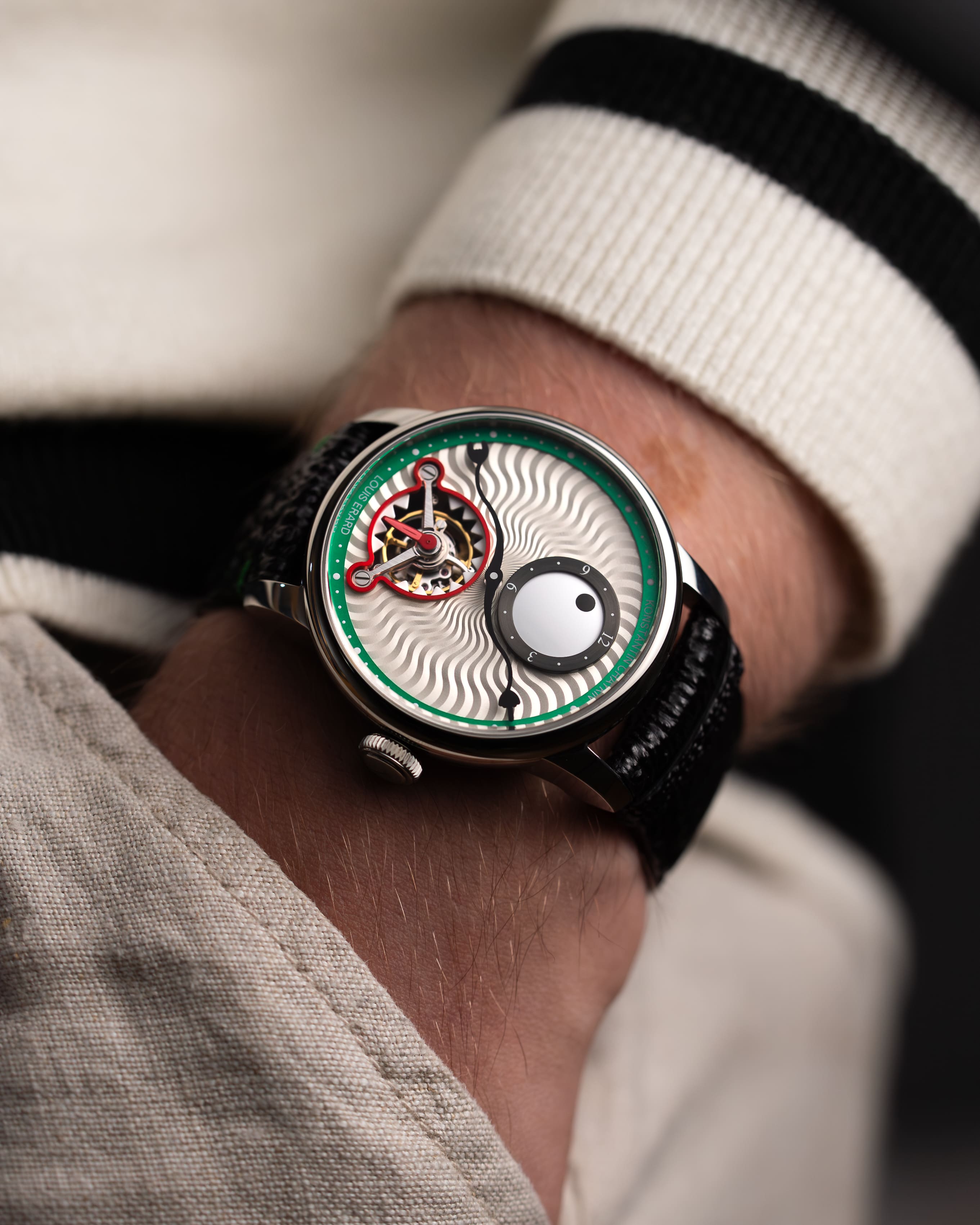 【限定78本】ルイ・エラール × コンスタンチン・チャイキン「Noirmont X Regulator Tourbillon」登場