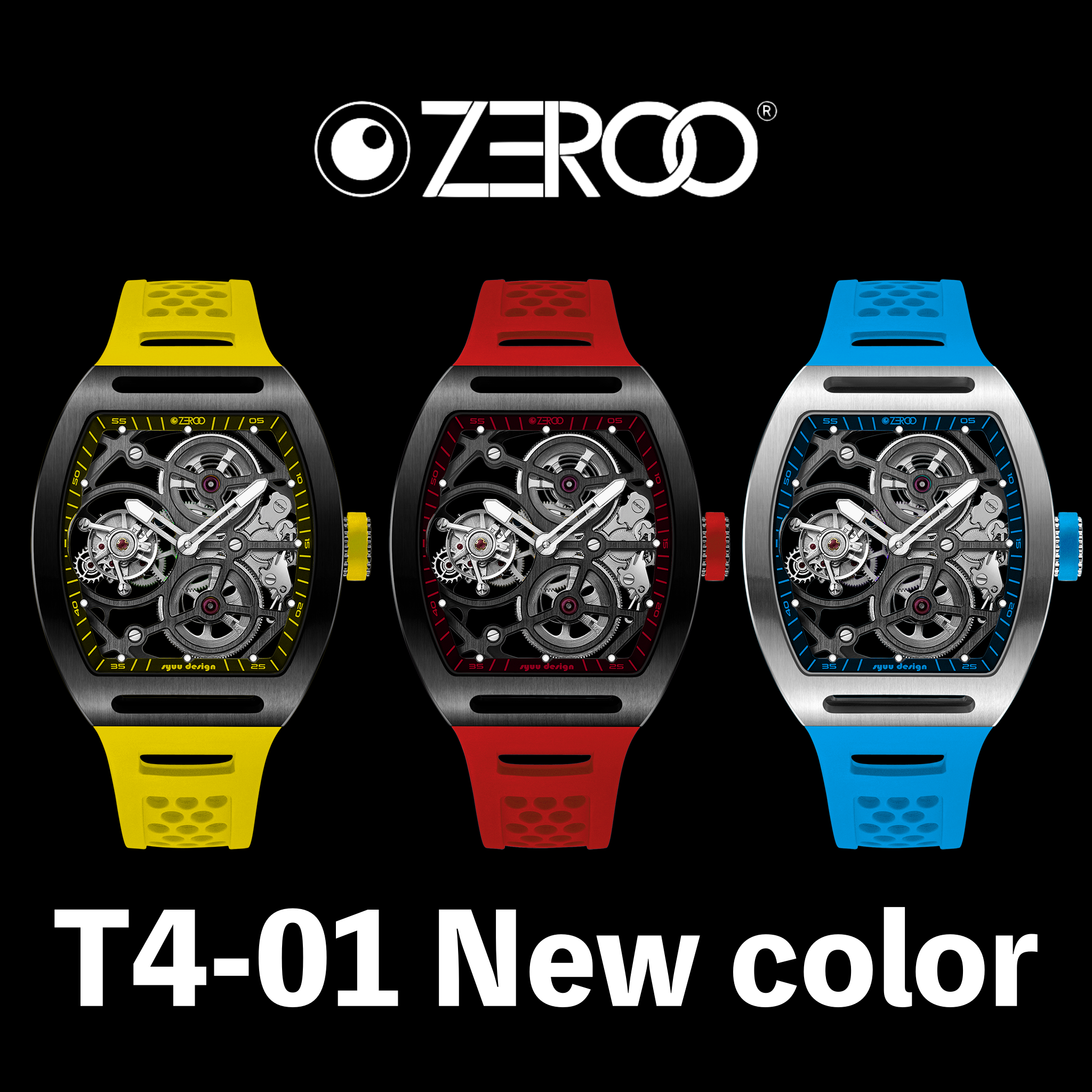 ZEROO T4-01TRI-EDGE EDITION Watch Fair